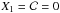 \hbox{$\xun = \col = 0$}