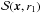 \hbox{$\mathcal{S}(\v{x},r_1)$}