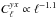 \hbox{$C^{yx}_\ell \propto \ell^{-1.1}$}
