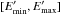 \hbox{$[E'_{\rm min},E'_{\rm max}]$}