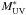 \hbox{$M^*_{\rm UV}$}