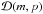 \hbox{$\mathcal{D}(m,p)$}
