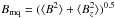 \hbox{$B_{\rm mq} = (\bbs + \bbz)^{0.5}$}