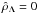 \hbox{$\hat{\rho}_{\Lambda}= 0$}
