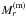 \hbox{$M_r^{\rm (m)}$}