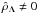 \hbox{$\hat{\rho}_{\Lambda}\neq 0$}