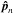 \hbox{$\vec{\hat{p}}_n$}