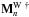 \hbox{${\bf M}_n^{\mathrm{W}~\dag}$}