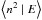 \hbox{$\left\langle n^{2}\mid E\right\rangle $}