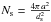 \hbox{$N_{\rm s}=\frac{4\pi\, a^{2}}{d_{\mathrm{s}}^{2}}$}