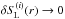 \hbox{$\delta \SL^{(i)}(r) \rightarrow 0$}