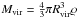\hbox{$\mvir=\frac43 \pi \rvir^3 \varrho$}