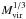 \hbox{$\mvir^{1/3}$}