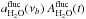 \hbox{$a_{\mathrm{H}_2\mathrm{O}} ^{\mathrm{fluc}} (\nu_b) \ A_{\mathrm{H}_2\mathrm{O}}^{\mathrm{fluc}} (t)$}