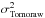 \hbox{$\sigma^2_{\rm Tomoraw}$}