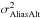 \hbox{$\sigma^2_{\rm AliasAlt}$}