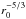 \hbox{$r_0^{-5/3}$}