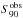 \hbox{$S_{90}^{\rm obs}$}