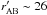 \hbox{$r^{\prime}_{\rm AB} \sim 26$}