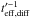 \hbox{$t'^{-1}_{\mathrm{eff,diff}}$}