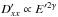 \hbox{$D'_{xx} \propto E'^{2 \gamma}$}