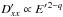 \hbox{$D'_{xx} \propto {E'}^{2-q}$}