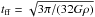 \hbox{$t_\mathrm{ff}=\sqrt{3\pi/(32G\rho)}$}
