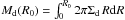 \hbox{$M_{\rm d}(R_0)=\int_0^{R_0} 2 \pi \Sigma_{\rm d}\,R{\rm d}R$}