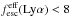 \hbox{$f_{\rm esc}^{\rm eff}(\rm Ly\alpha)<8$}
