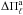 \hbox{$\Delta \Pi_{\ell}^{\rm a}$}
