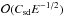 \hbox{$\od{\csd E^{-1/2}}$}