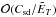 \hbox{$\od{\csd/\tE_T}$}