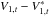 \hbox{$V_{1,t}-V^{*}_{1,t}$}