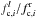 \hbox{$f_{{\rm c},i}^l/f_{{\rm c},i}^{\rm r}$}