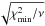 \hbox{$\sqrt{\chi_{\rm min}^2/\nu}$}