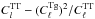 \hbox{$C_l^{\mathrm{TT}}-(C_\ell^{\mathrm{Tg}})^2/C_\ell^{\mathrm{TT}}$}