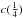 \hbox{$c(\frac{1}{4})$}