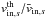 \hbox{$v_{\mathrm{in},s}^\mathrm{th}/\bar{v}_{\mathrm{in},s}$}