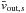 \hbox{$\bar{v}_{\mathrm{out},s}$}