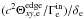 \hbox{$(c^2\Theta^\mathrm{edge}_{xy,\mathrm{e}}/\Gamma^\mathrm{in}_\mathrm{e})/\delta_\mathrm{e}$}