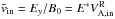 \hbox{$\bar{v}_{\mathrm{in}} = E_y/B_0 = E^* V_\mathrm{A,in}^\mathrm{R}$}