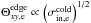 \hbox{$\Theta^\mathrm{edge}_{xy,\mathrm{e}} \propto \left(\sigma^\mathrm{cold}_{\mathrm{in},\mathrm{e}}\right)^{1/2}$}