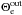 \hbox{$\Theta^\mathrm{out}_{\mathrm{e}}$}