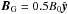 \hbox{$\vec{B}_\mathrm{G}=0.5B_0\hat{\vec{y}}$}