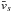 \hbox{$\bar{v}_s$}