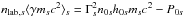 \hbox{$n_{\mathrm{lab},s}\langle\gamma m_sc^2\rangle_s = \Gamma_s^2n_{0s}h_{0s}m_sc^2 - P_{0s}$}