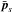 \hbox{$\bar{\vec{p}}_s$}