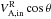 \hbox{$V_\mathrm{A,in}^\mathrm{R}\cos\theta$}