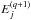 \hbox{$E_j^{(q+1)}$}