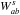 \hbox{$W_{ab}^s$}
